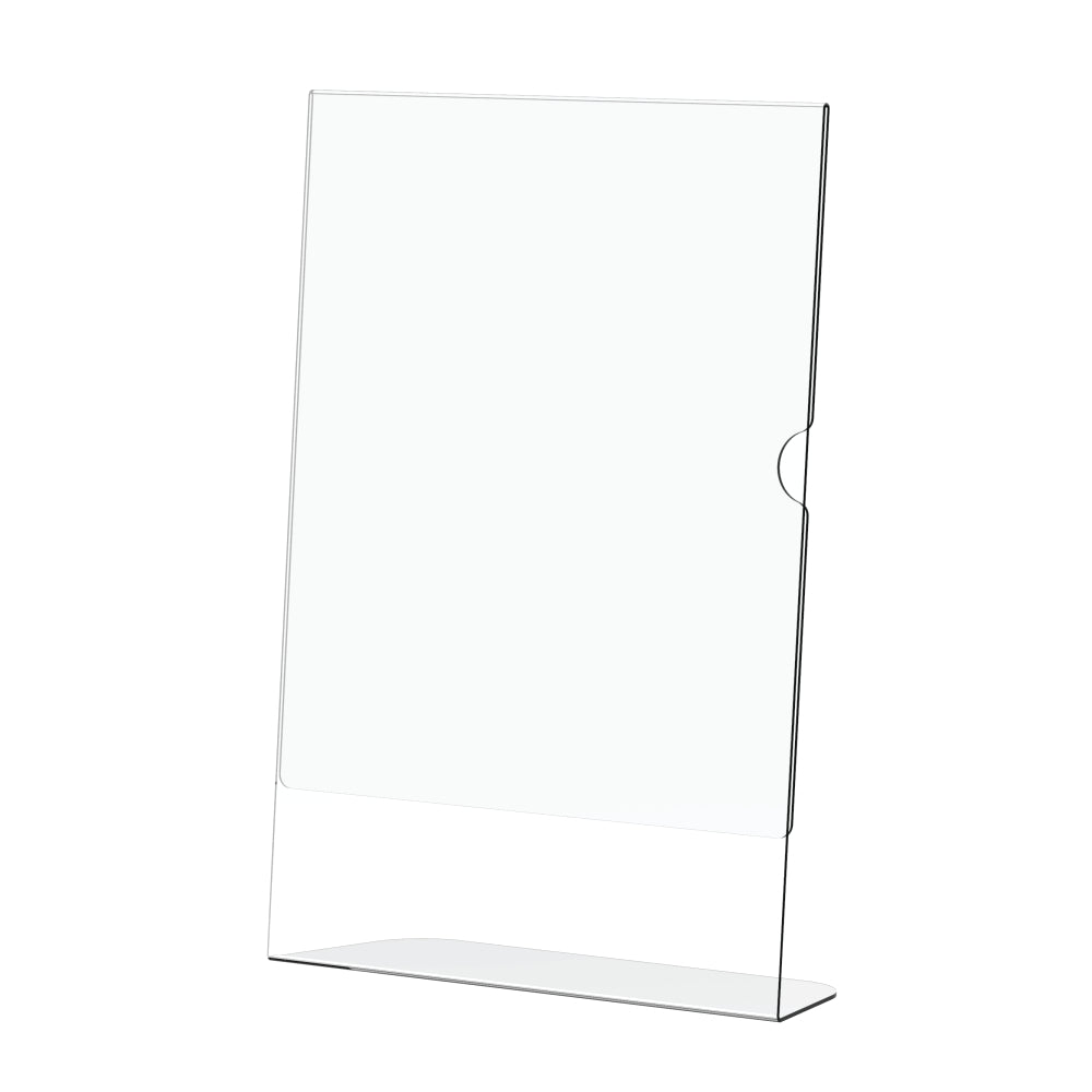 Acrylic Menu Holder - Single Sided - A6 Portrait - Box 5