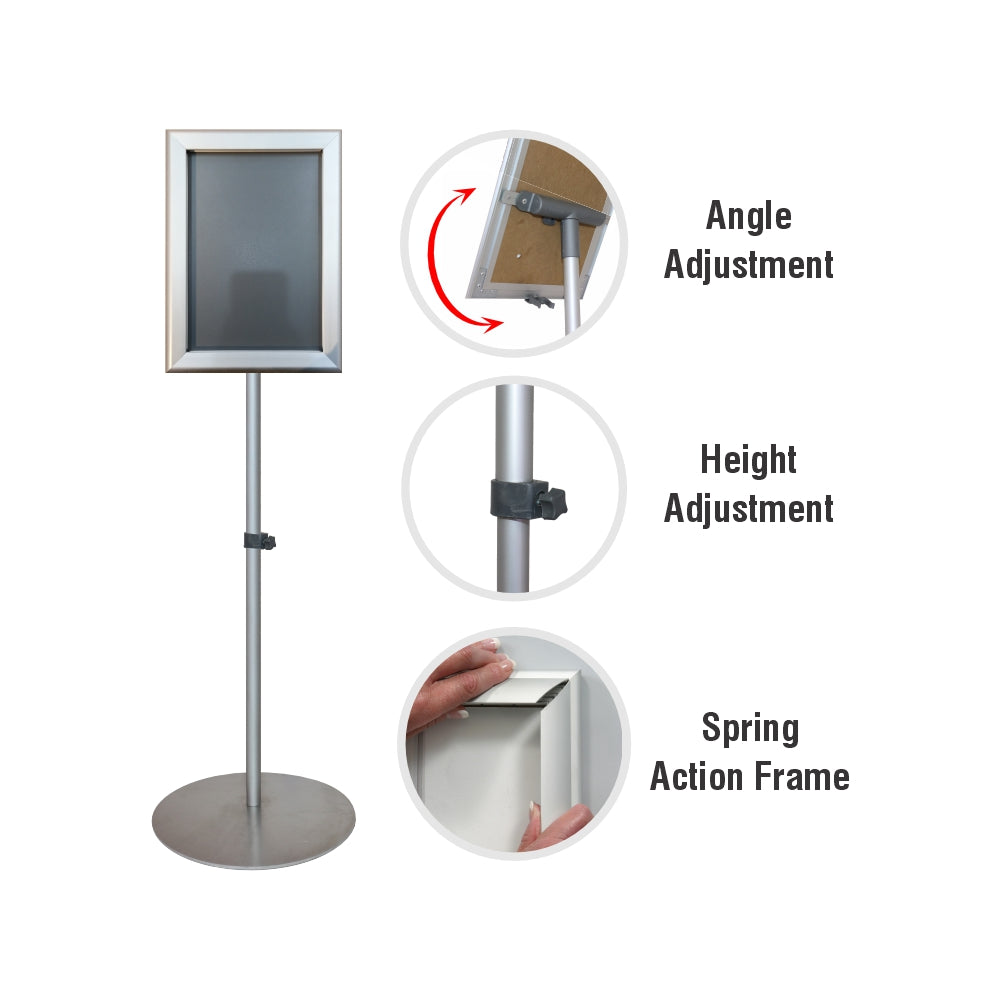 Lollipop Poster Frame Stand (A3 - Portrait)