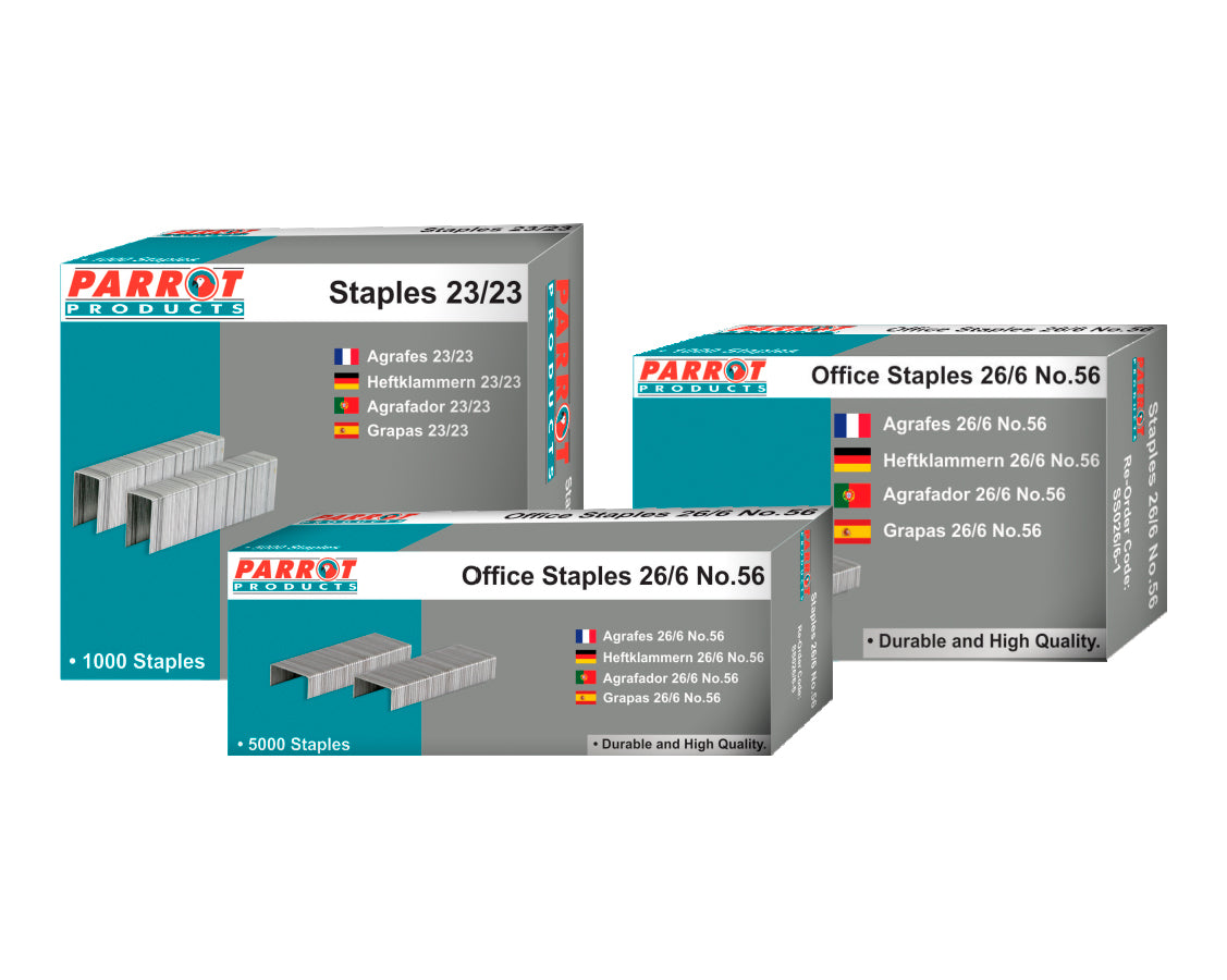 Staples (Staple Size: 23/10 - Box of 1000 - 50 Pages)