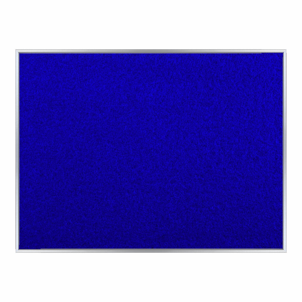 Info Board Alufine Frame (1200 x 900mm - Royal Blue)