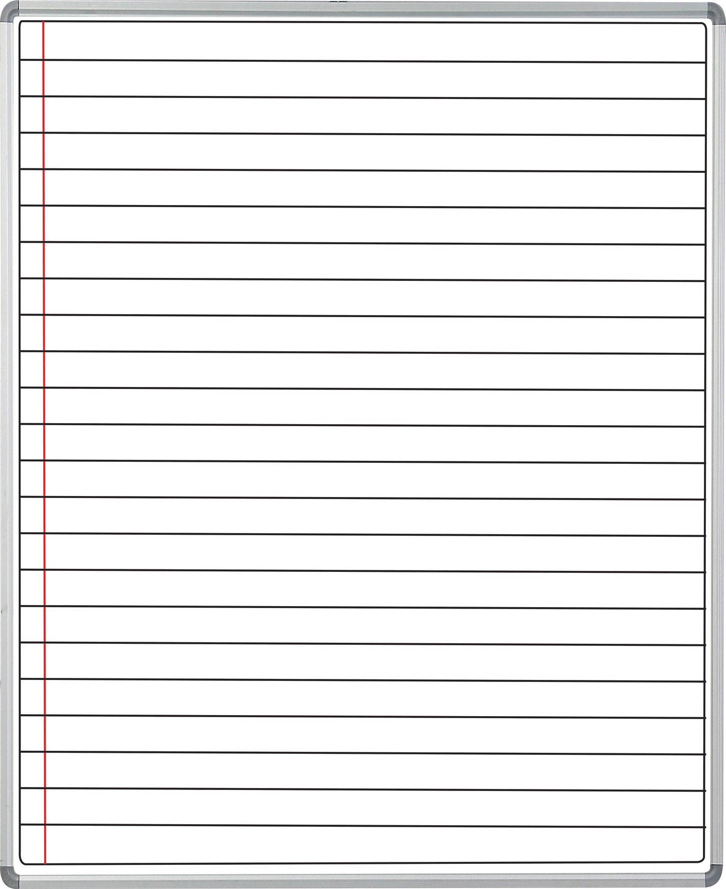 Educational Board Magnetic Whiteboard (1220*920 - White Lines - Side Panel - Option A)