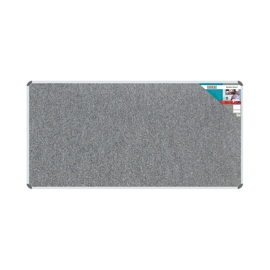 Bulletin Board Ribbed Aluminium Frame (1800x900mm - Laurel)