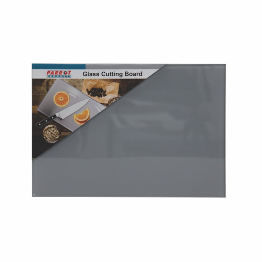 Glass Cutting Board (210 x 300mm - Silver)
