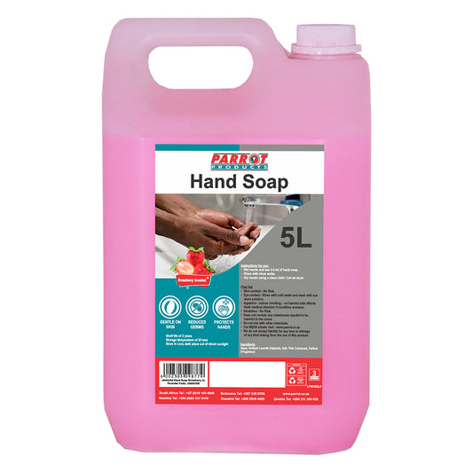 Janitorial Anti-Bacterial Hand Soap Strawberry 5 Litre