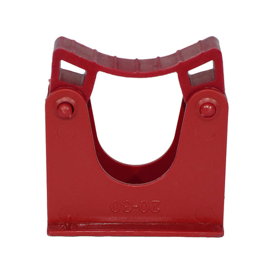 Janitorial Wall rail bracket red