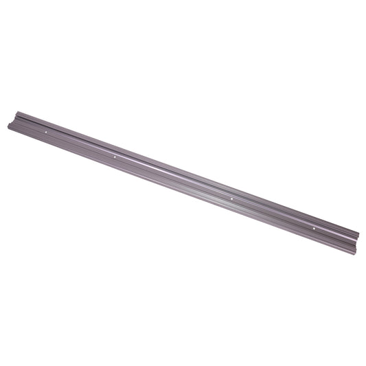 Janitorial Wall rail only 50cm (with black end clips)