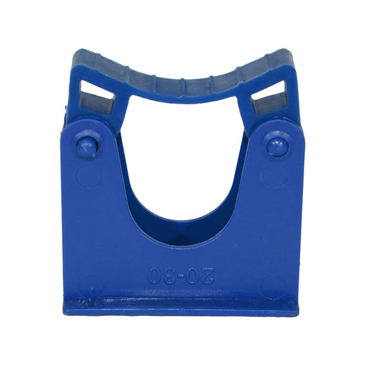 Janitorial Wall rail bracket blue