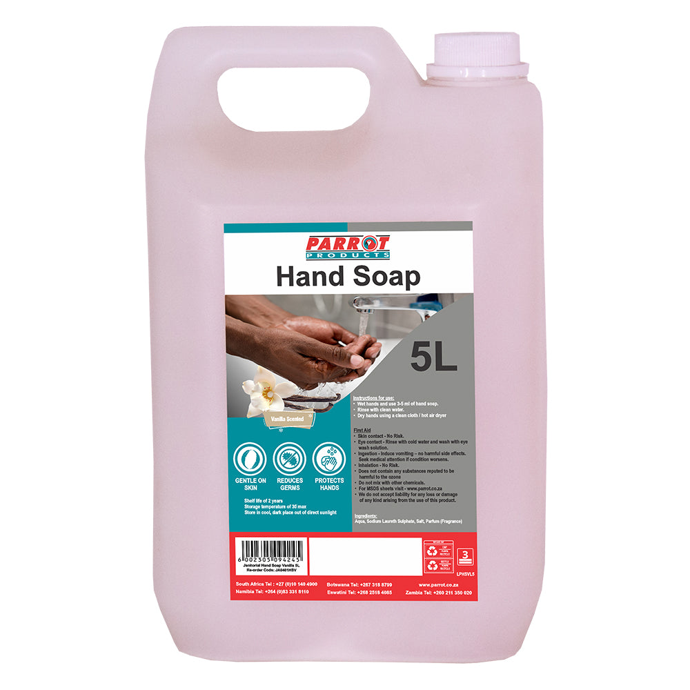 Janitorial Anti-Bacterial Hand Soap Vanilla 5 Litre
