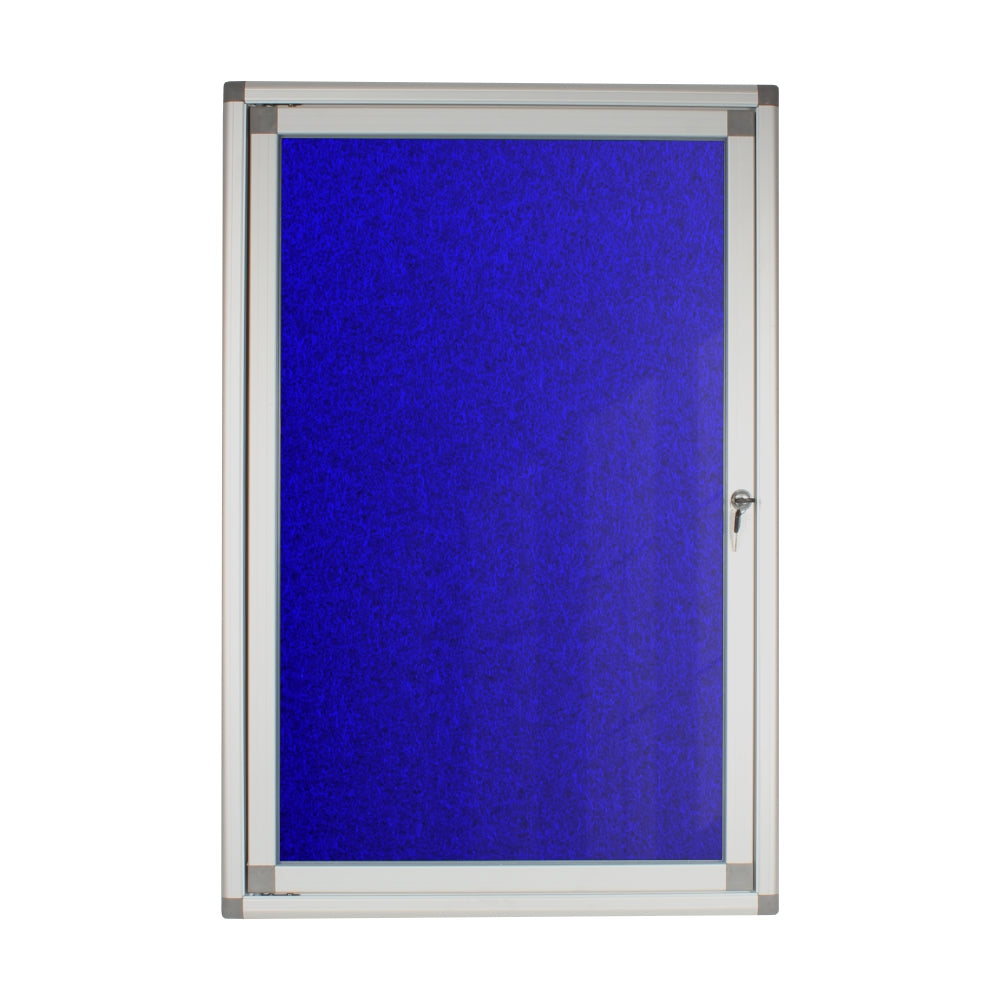 Hinged Pinning Display Case (900*600mm - Royal Blue)