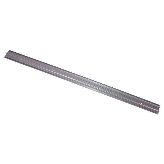 Janitorial Wall Rail 90cm (with black end clips)