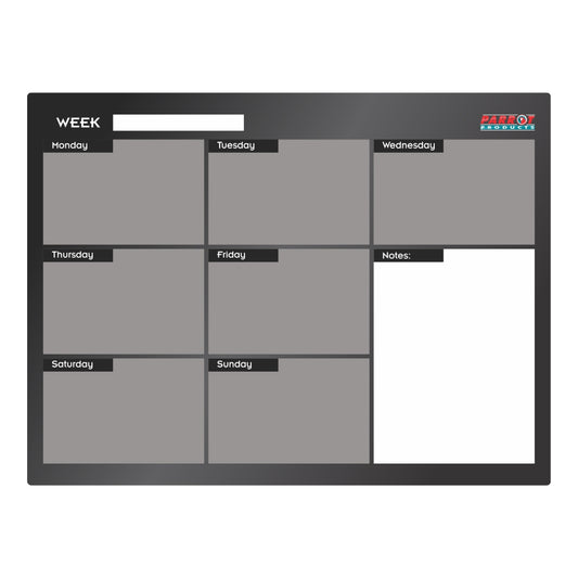 Cast Acrylic Weekly Planner (Cast Acrylic - 600 x 450mm)