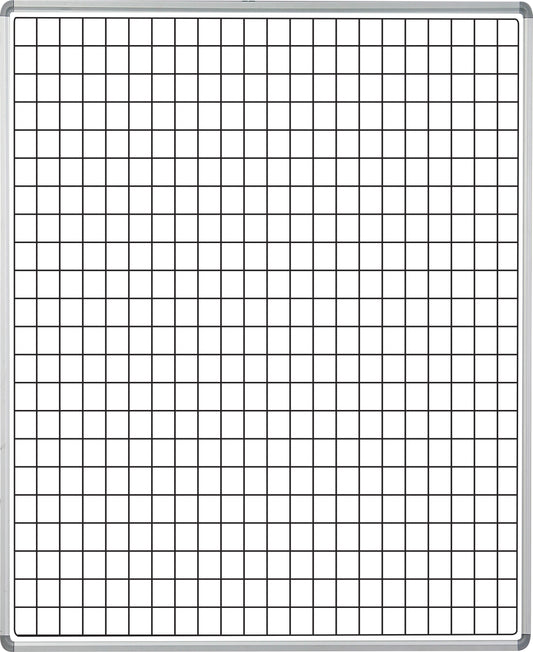 Educational Board Magnetic Whiteboard (1220*920 - White Squares - Side Panel - Option A)