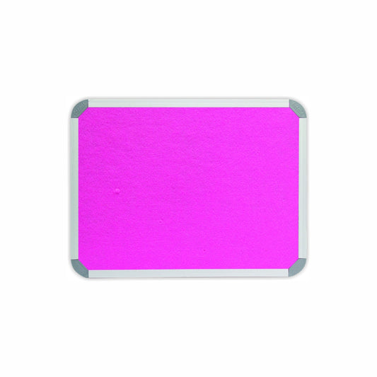 Info Board (Aluminium Frame - 600*450mm - Pink)