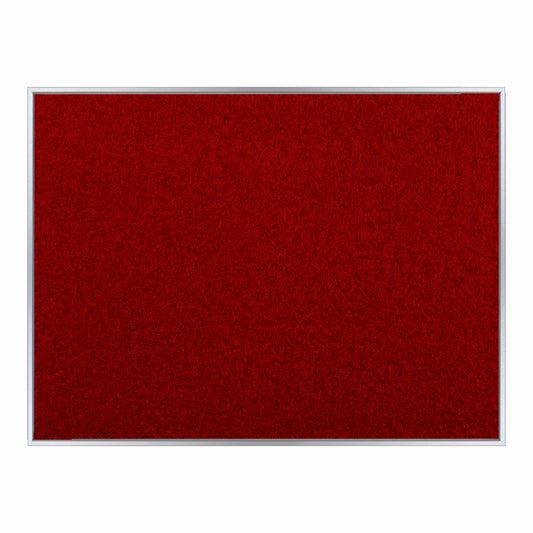 Info Board Alufine Frame (1200 x 900mm - Red)