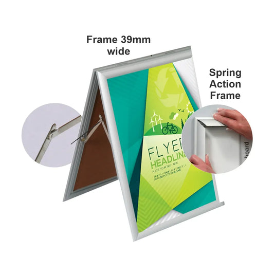 Parrot A-Frame Poster Frame (Sandwich A1)