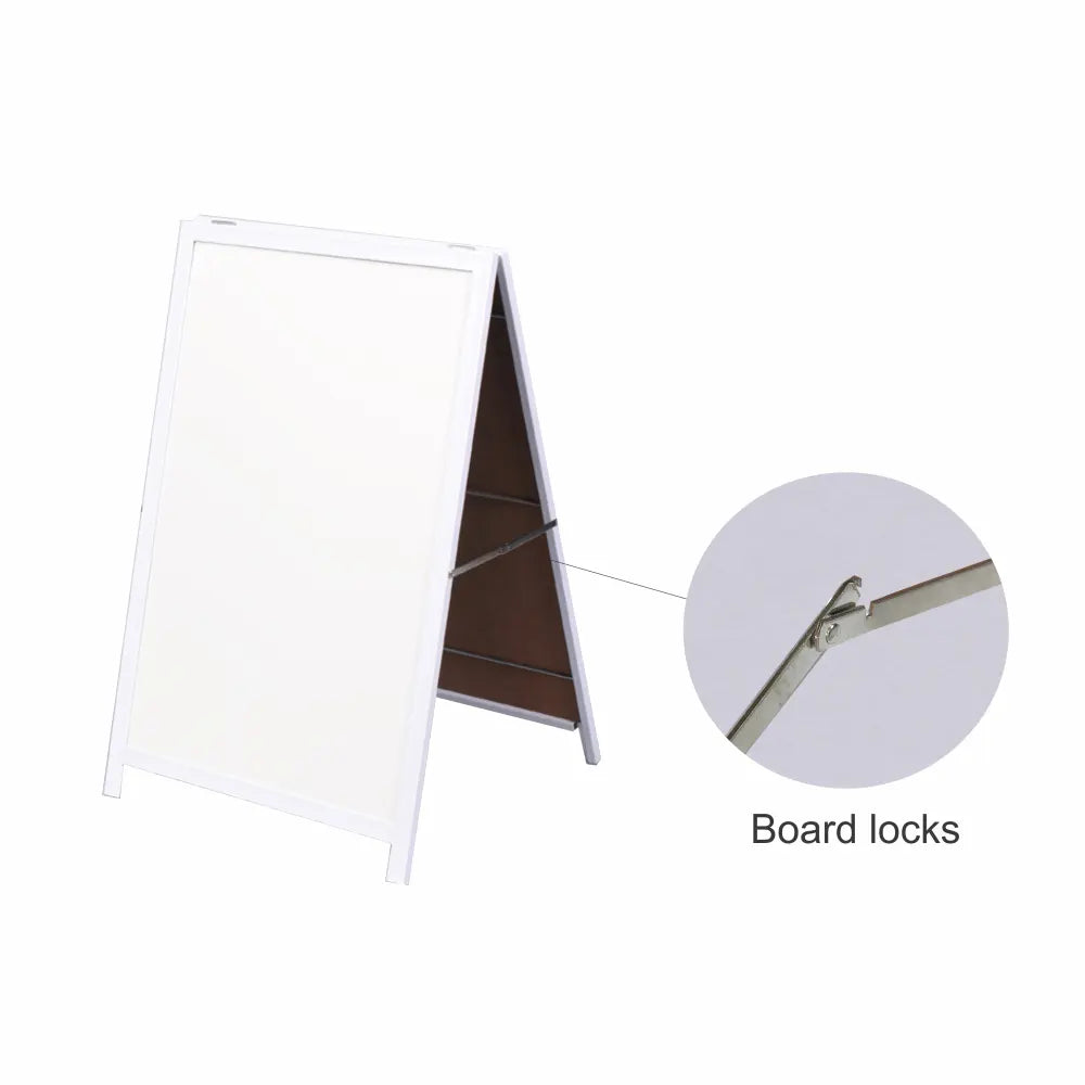 Parrot A-Frame Whiteboard (Non Mag Steel Frame 900*600mm)