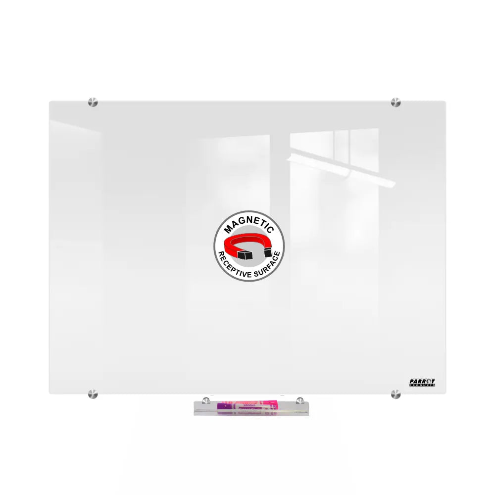 Parrot Magnetic Glass Whiteboard (1200*900mm)