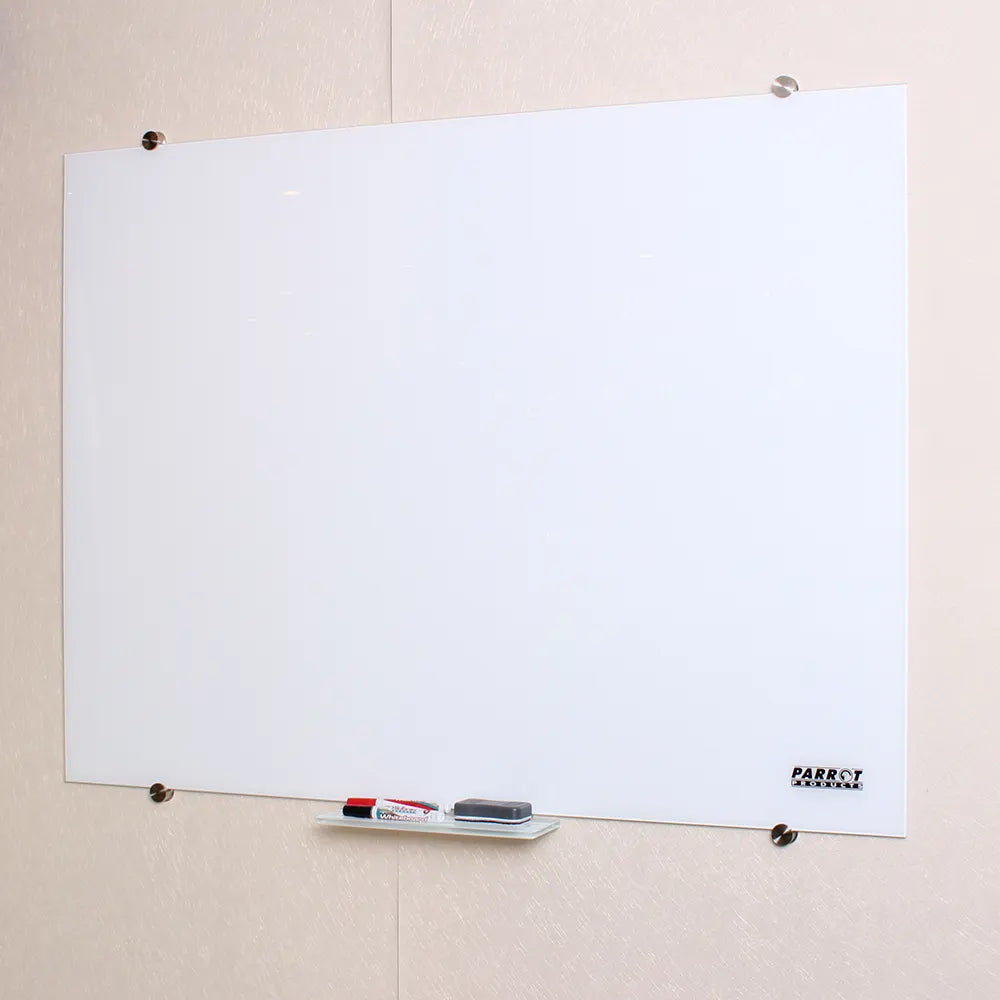 Parrot Magnetic Glass Whiteboard (1200*900mm)