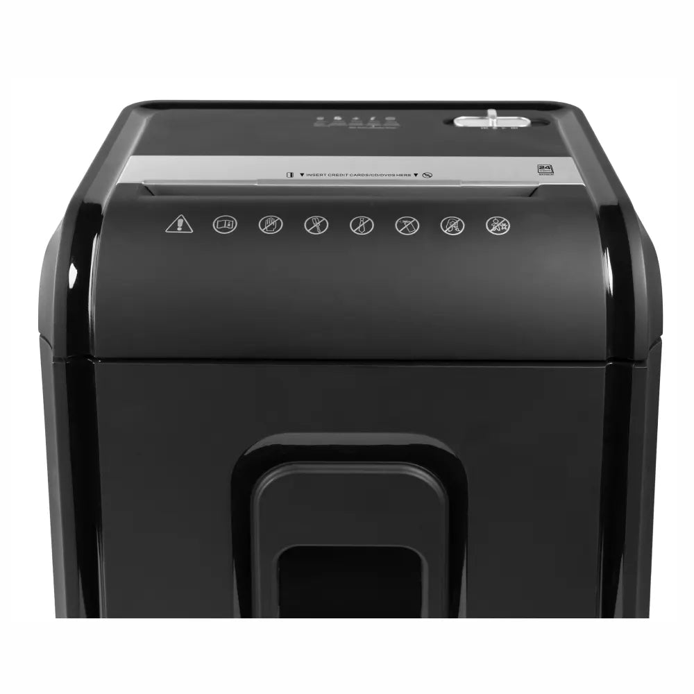 Parrot Paper Shredder - 24 Sheets - 5x40mm - Cross Cut - Medium Security