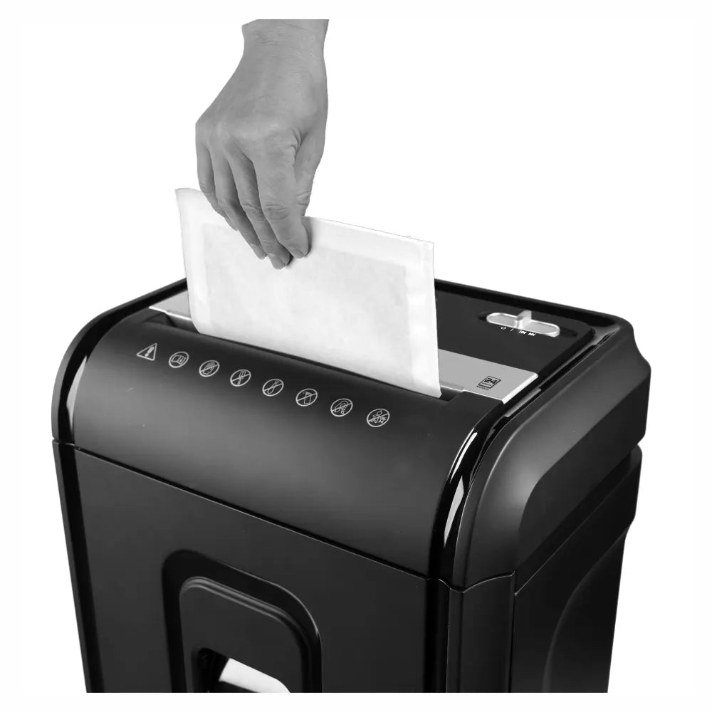 Parrot Paper Shredder - 24 Sheets - 5x40mm - Cross Cut - Medium Security