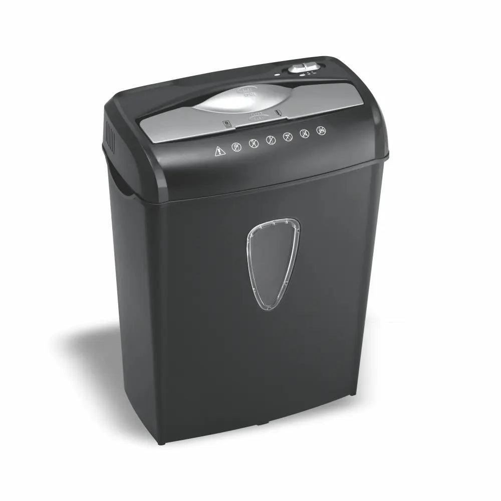 Parrot Paper Shredder - 8 Sheets - 5x47mm - Cross Cut - Medium Security