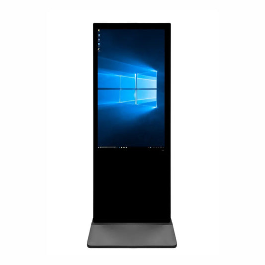 Parrot Touch LED - 43 Inch Touch Standing Kiosk (Black)